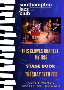 Southampton Jazz Club with Trish Clowes quartet: My Iris - February 2026